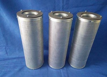 HVAC Air Handling system 145mm X 250mm Cylinder Carbon Air Filter For Chemical Gas Odor Removal